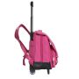Cartable à roulettes scolaire T61238 Cerise douce 38 cm Rose