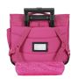 Cartable à roulettes scolaire T61238 Cerise douce 38 cm Rose