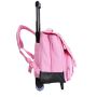 Cartable à roulettes scolaire T61338 Licorne enchantée 38 cm Rose