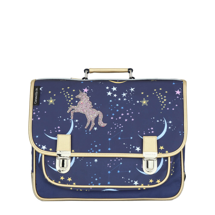 Cartable Constellation Nuit 38 cm Bleu