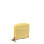 Porte-monnaie à paillettes 10 cm Irisé jaune