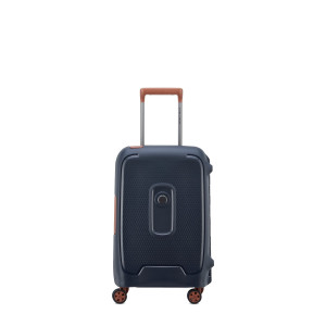 Valise cabine rigide Moncey 55 cm Matières Recyclées Bleu Encre
