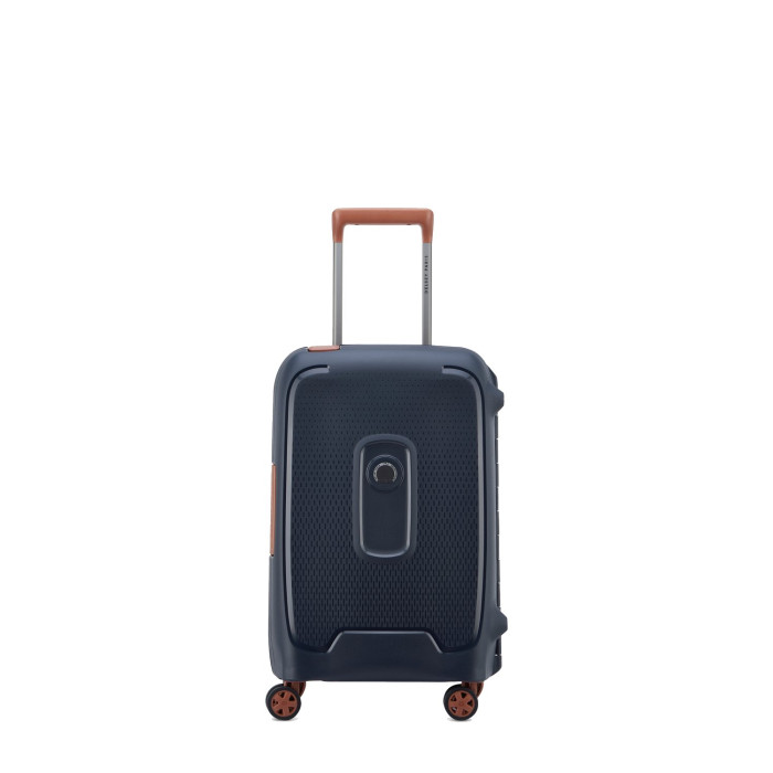 Valise cabine rigide Moncey 55 cm Matières Recyclées Bleu Encre