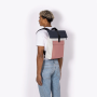 Sac à dos Jannik Roll Top Mini 42 cm Glacier Grey - Dark Rose
