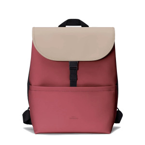 Sac à dos Mion Flat Top 39 cm Sand - Burgundy