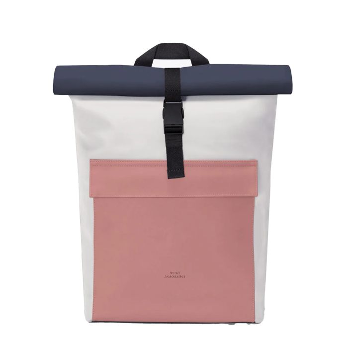 Sac à dos Jannik Roll Top Mini 42 cm Glacier Grey - Dark Rose
