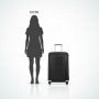 Valise rigide S'Cure 69 cm Bleu foncé