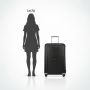 Valise rigide S'Cure 75 cm Noir