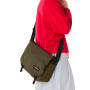 Besace Delegate + 17" 38,5 cm Army olive