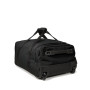 Sac de voyage cabine à roues Leatherface S + 41 Litres Black