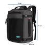 Sac à dos underseater Blast Mesh Extensible 42 cm Black