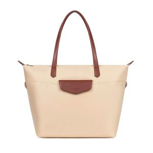 Sac cabas Pop Compatible A4 46 cm Crème