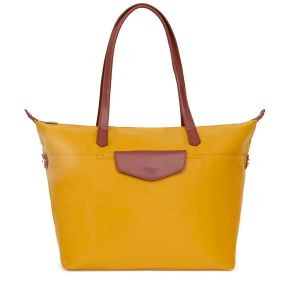Sac cabas Pop Compatible A4 46 cm Jaune