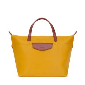 Sac cabas porté-main Pop Compatible A4 46 cm Jaune