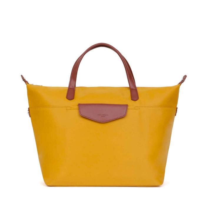 Sac cabas porté-main Pop Compatible A4 46 cm Jaune