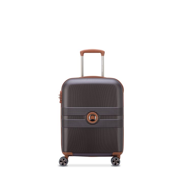 Valise cabine rigide Flanerie SE 55 cm Chocolat