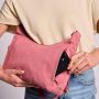 Sac bandoulière multipocket Emile Rose blush