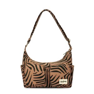 Sac bandoulière multipocket Emile Tigre cannelle