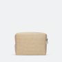 Trousse de toilette Léon 22 cm Tressage ecru