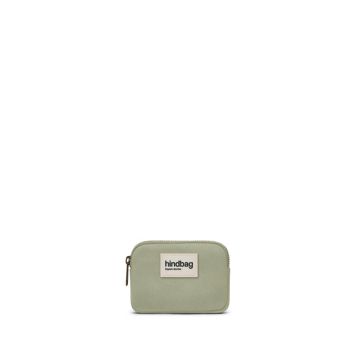 Porte monnaie Lili 13 cm Vert argile