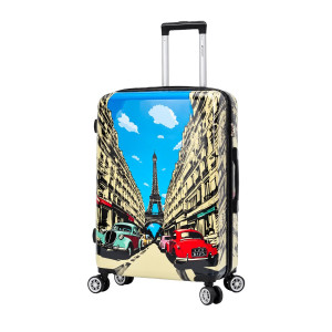 Valise soute L 56820B Extensible 77 cm Multicolore