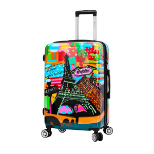 Valise soute L 56820C Extensible 77 cm Multicolore