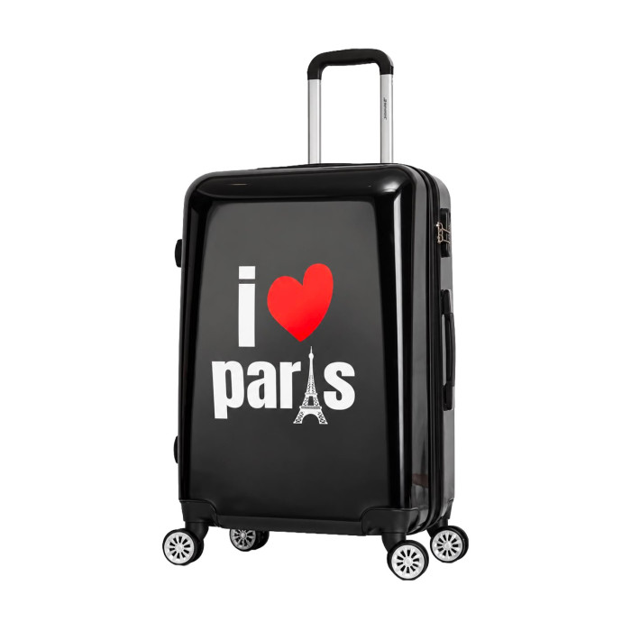 Valise soute L 46820 Extensible 77 cm I love Paris