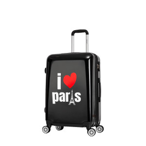 Valise soute M 46820 Extensible 65 cm I love Paris