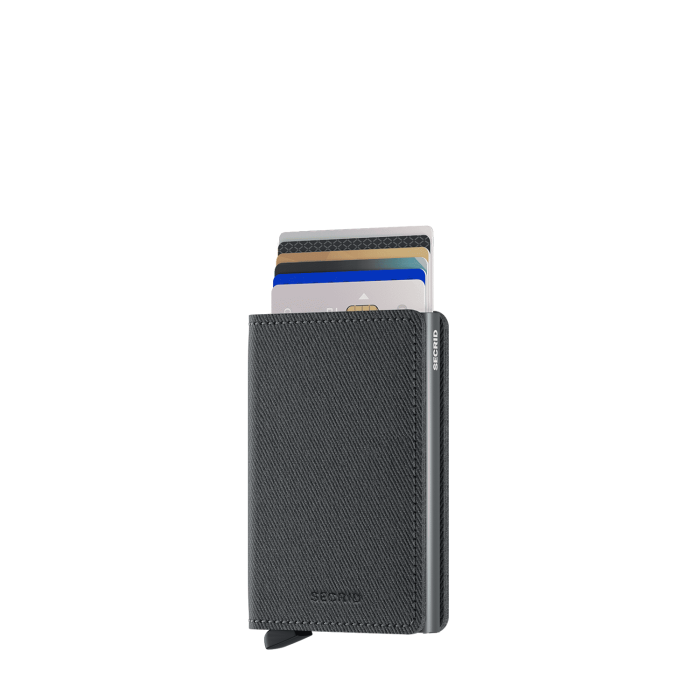 Porte-cartes Slimwallet Twist anti-RFID 10.2 cm Grey