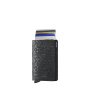 Porte-cartes Slimwallet Hexagon anti-RFID 10.2 cm Black