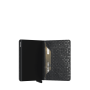 Porte-cartes Slimwallet Hexagon anti-RFID 10.2 cm Black