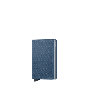 Porte-cartes Slimwallet Twist anti-RFID 10.2 cm Jeans Blue