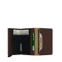 Porte-cartes Slimwallet Stitch anti-RFID 10.2 cm Espresso Brown