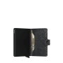 Porte-cartes Miniwallet Hexagon anti-RFID 10.2 cm Black