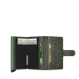 Porte-cartes Miniwallet Hexagon anti-RFID 10.2 cm Green