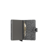 Porte-cartes Miniwallet Hexagon anti-RFID 10.2 cm Grey