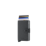 Porte-cartes Miniwallet Twist anti-RFID 10.2 cm Grey
