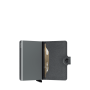 Porte-cartes Miniwallet Twist anti-RFID 10.2 cm Grey