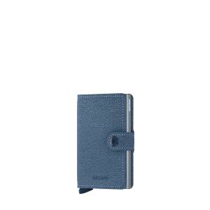Porte-cartes Miniwallet Twist anti-RFID 10.2 cm Jeans Blue