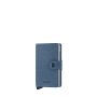 Porte-cartes Miniwallet Twist anti-RFID 10.2 cm Jeans Blue