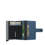 Porte-cartes Miniwallet Twist anti-RFID 10.2 cm Jeans Blue