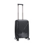 Valise cabine S 66603 Extensible 55 cm Noir
