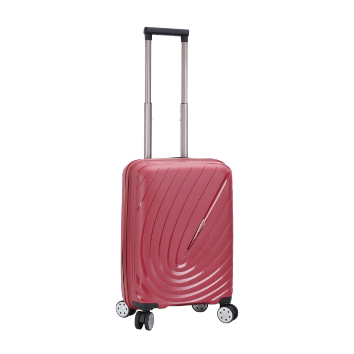 Valise cabine S 66603 Extensible 55 cm Rouge