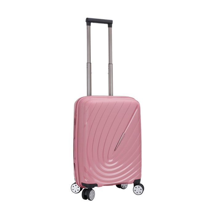 Valise cabine S 66603 Extensible 55 cm Rose gold