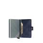 Porte-cartes Miniwallet Stitch anti-RFID 10.2 cm Navy Blue