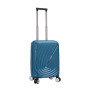 Valise cabine S 66603 Extensible 55 cm Bleu canard