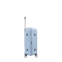 Valise cabine S 66603 Extensible 55 cm Bleu gris