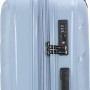 Valise cabine S 66603 Extensible 55 cm Bleu gris