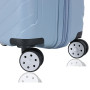 Valise cabine S 66603 Extensible 55 cm Bleu gris
