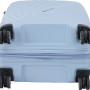 Valise cabine S 66603 Extensible 55 cm Bleu gris